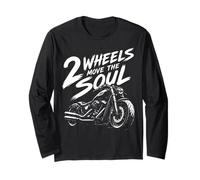 2 Roues Move The Soul Moto Vélo Cadeau Manche Longue