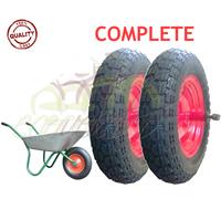 2 Roues Pneumatiques 3.50 - 8 (4 Pr) Chariot Modèle Vespa Axe Long 155 Pneus