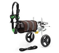 2 Roues Réglable Chien Fauteuil Roulant Chien pour de Compagnie pour Chien Qui Ne Peux Plu Se Servir de Ses Pattes Arrière, Support Auxiliaire Paralysé Chien Handicapé