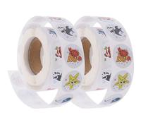 2 Rouleaux 2 Récompense Autocollants Animaux Marins, Adhésifs | Devoirs, Élèves et Enseignants, Décoratifs, Inspirants, Usage Scolaire, Emballage, Présents Faits Maison