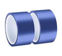 2 Rouleaux 50mm x 33m Ruban Chauffant pour Sublimation, Puissant et Sans Résidus Ruban Adhésif Haute Temperatur, Rubans de Presse à Chaud Pour les Imprimantes 3D L'alimentation électronique