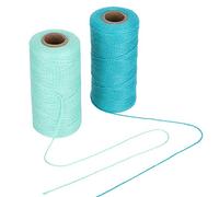 2 rouleaux 8/4 Coton Warp Yarn Pure Hand Counding File Bagcotton Tized Bagcotton For Machine à coudre Crafts de tapisserie à tricot universel artisanat