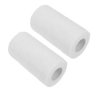 2 Rouleaux Bandage Élastique Auto-adhésif, Soin des Sabots Blanc | Application Rapide sans Clips, Tissu Antidérapant, Ne Colle Pas aux Poils, pour Vétérinaires et Fermiers