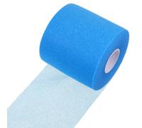 2 Rouleaux Bandage Élastique en Mousse pour Poignets et Bras | Application Rapide, Maintien Antidérapant, Stable Transpiration, Bleu, pour Camping et Boxe