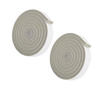 2 Rouleaux Bande D'étanchéité Coupe-vent en Mousse Auto-adhésive | Polyuréthane, Film Polyester, Résistance Thermique, Réduit le Bruit, Pose Simple, Usage Intérieur