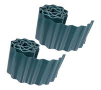 2 Rouleaux Bordure de Jardin en Plastique, Clôture Décorative | Décor de Jardin Arrière, Installation Simple et Retrait Facile, Usage Pratique pour Aménagement Extérieur