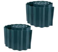 2 Rouleaux Clôture de Jardin en Plastique Décorative | Réutilisable, Facile à Installer Retirer, Usage Maison et Jardin, Ornement Pratique