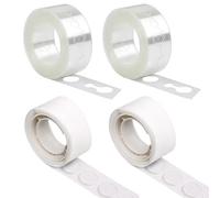 2 Rouleaux De Ruban Pour Guirlande De Ballons 2 Rouleaux De Pastilles AdhéSives Pour Ballons, ChaîNe De Ballon,Pour Arche De Ballons, Guirlandes, ChaîNes, DéCoration De Ballons Pour Mariage, Anniversa