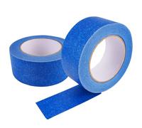 2 Rouleaux Peintre Bleu Masking, 48 mm x 50 m Scotch Masquage Peinture, Scotch Ruban Adhésif Polyvalent, Bande de Peinture Facile à Retirer sans Résidus pour Travaux et Décoration