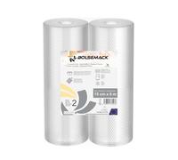 2 Rouleaux pour Appareil de Mise Sous Vide (15 cm x 6 mètres) Sacs Sous Vide Alimentaire…