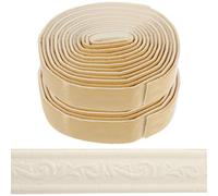 2 Rouleaux Profilé D'angle Flexible Auto-adhésif en Écume Blanc | Décor Simple, Motif 3d Gaufré, Découpable et Pliable, pour Cabinets et Arrière-plans TV