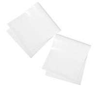 2 Rouleaux Rouleau D’abat-jour Occultant en Pvc Blanc