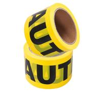 2 Rouleaux Ruban D'avertissement de Sécurité, Grand Rouleau | Zones à Risque et Chantier, Multi-usage, Résistant à Déchirure, Aide à Prévenir les Accidents