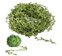 2 Rouleaux Vignes artificielles,40m Feuilles Artificielle Decoration,Guirlande Artificielle de Feuilles,Feuille Garniture Ruban,Décoré de Vigne pour Bricolage,Artisanat,Fête,Mariage Décoration