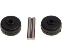 2 roulettes avec axe adaptable pour brosse XFORCE FLEX 8.60, RH9679WO, EO9617, EO9631, EO9671, EO967