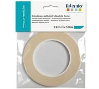 2 rubans adhésifs double face - largeur 12 mm - Artemio Blanc G