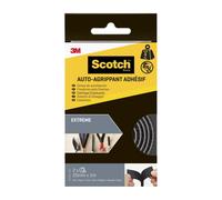 2 rubans agrippant adhésifs noir SCOTCH L.100 x l.25 mm