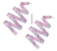 2 rubans danse gymnastique 4.5cmx2m rose - générique ribbon-r Rose G