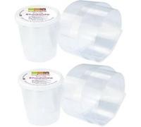 2 Rubans Rhodoïde 3 m x 4 cm Transparent G