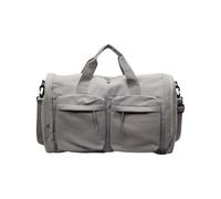 2. Sac à bandoulière portable pour femme, grande capacité, résistant à l'eau, design pour un usage quotidien et des aventures en plein air, sac de bagage intérieur spacieux pliable pour femme, gris