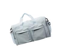 2. Sac à bandoulière portable pour femme, grande capacité, résistant à l'eau, pour un usage quotidien et des aventures en plein air, sac de week-end pliable pour voyage d'affaires, bleu, Beauté de