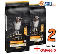 2 Sachet → Purina Chien Pro Plan - Adult Tout Taille,Lumière Stérilisés,Chicken