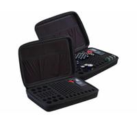 2 sacoches de rangement pour 148 piles avec testeur de piles TKA