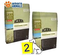 2 SACS - Acana Chien Sec Singles Yorkshire Porc 11,4 Kg - Croquettes Pour Chiens
