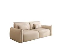 2-Seater Minimalist Loveseat Sofa, Cozy, Armrest Couch with Soft Pillows, Modern Upholstered for Living Room & Apartment(4,175x80x78cm)