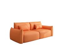 2-Seater Minimalist Loveseat Sofa, Cozy, Armrest Couch with Soft Pillows, Modern Upholstered for Living Room & Apartment(5,200x80x78cm)