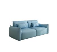 2-Seater Minimalist Loveseat Sofa, Cozy, Armrest Couch with Soft Pillows, Modern Upholstered for Living Room & Apartment(3,145x80x78cm)