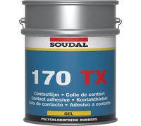 2 seaux 5L colle néoprène gel 170 tx - SOUDAL - 125779