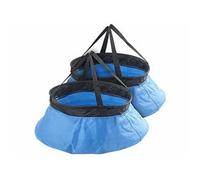 Semptec 2 seaux de camping pliables en nylon - 10 L