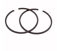 2 segments de piston de 1,5 mm d'épaisseur for débroussailleuse, tronçonneuse, coupe-bordures/souffleur 2 temps - Pièces de rechange universelles(45X1.5mm)