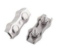 2 serres-câble Duplex SUKI 5060245 - En inox A4 - 3mm