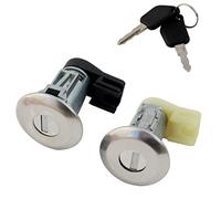 2 serrures de porte compatibles pour 106, 205, 309 et 405 (1983-2003) AVANT GAUCHE + DROIT| Barillets + double de clés | 91700A