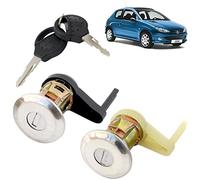 2 serrures de porte compatibles pour 206 (à partir de 1998) AVANT GAUCHE + DROIT | Barillets de porte + double de clés