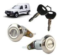 2 serrures de Porte compatibles pour Citroen C15 (1984-2006) Avant Gauche + Droit | Barillets + Double de clés | 9170CY | 9170AW | 9170AX | 9170FY