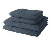 TODAY – Lot 2 serviettes 50x90 + 2 draps 70x130 100% coton – Denim