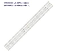 2 set Bande de lumière noire LED Toshiba, 39L4353D 39L2333D 39P2300D 39l2300D 39L4353, 39L2300 39L2353D SVT390A05 R L 40L2400D SVT390A12 ""Nipseyteko