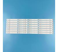 2 set Bande de rétroéclairage LED Hitachi TV 48 "", YHE-4C-LB4805-YH1CK D48A710 L48E5000-3D B48A538U L48F1620 ""Nipseyteko