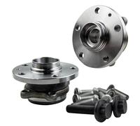 2 Set de Roulement Avec Moyeu Roue for Audi VW Seat Skoda 3C0498621 1T0498621