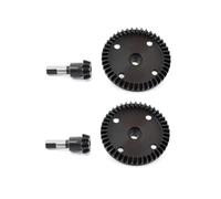 2 Set Diff Principal Gear 43T et Input Gear 10T pour Arrma 1/7 Fireteam Mojave 1/8 Kraton Notorious Outcast 6S Upgrade Parts