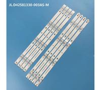 2 set LED bande de Rétro-Éclairage Hisense JL.D42581330-003AS-M 43H6E H43A6100 43RGE JHD425S1U51-T0 HISENSE43-4X8 Panasonic TH-43FX500C ""Nipseyteko