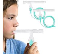 2 Set Nebulizer Tubing and Mouth Pieces avec des pièces et accessoires de nébuliseur de remplacement pour les enfants et les adultes
