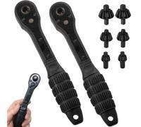 2 sets 2 en 1 Drill Chuck Catchet Spanner, outil de remplacement de la touche à double tête avec 10/13 / 16 mm pour les exercices électriques et les outils électriques
