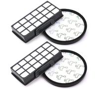 2 sets de filtres de remplacement pour l'aspirateur modèles Rowenta Silence Force Cyclonic 4AAAA, RO7611EA RO7612EA RO7643EA RO7647EA RO7663EA RO7676EA RO7681EA RO7691EA RO7690EA, remplace ZR903701
