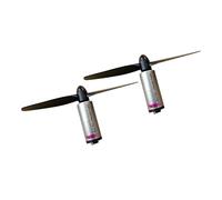 2 Sets M50 3-6V DC electronic starter 15000RPM DC electronic starter with Black Propeller CW CCW Model Airplane Helicopter Fan DIY Kits