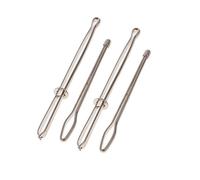 2 Sets Outils Enfile Aiguilles Passe-Lacet pour Ruban Filetage Aiguilles, Facile à Insérer
