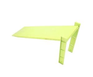 2 Sets Plastique Plan Incliné pour Expérience de Physique Scolaire | Trois hauteurs réglables, panneau transparent, assemblage sans outil, enseignement à l\'école primaire, double support